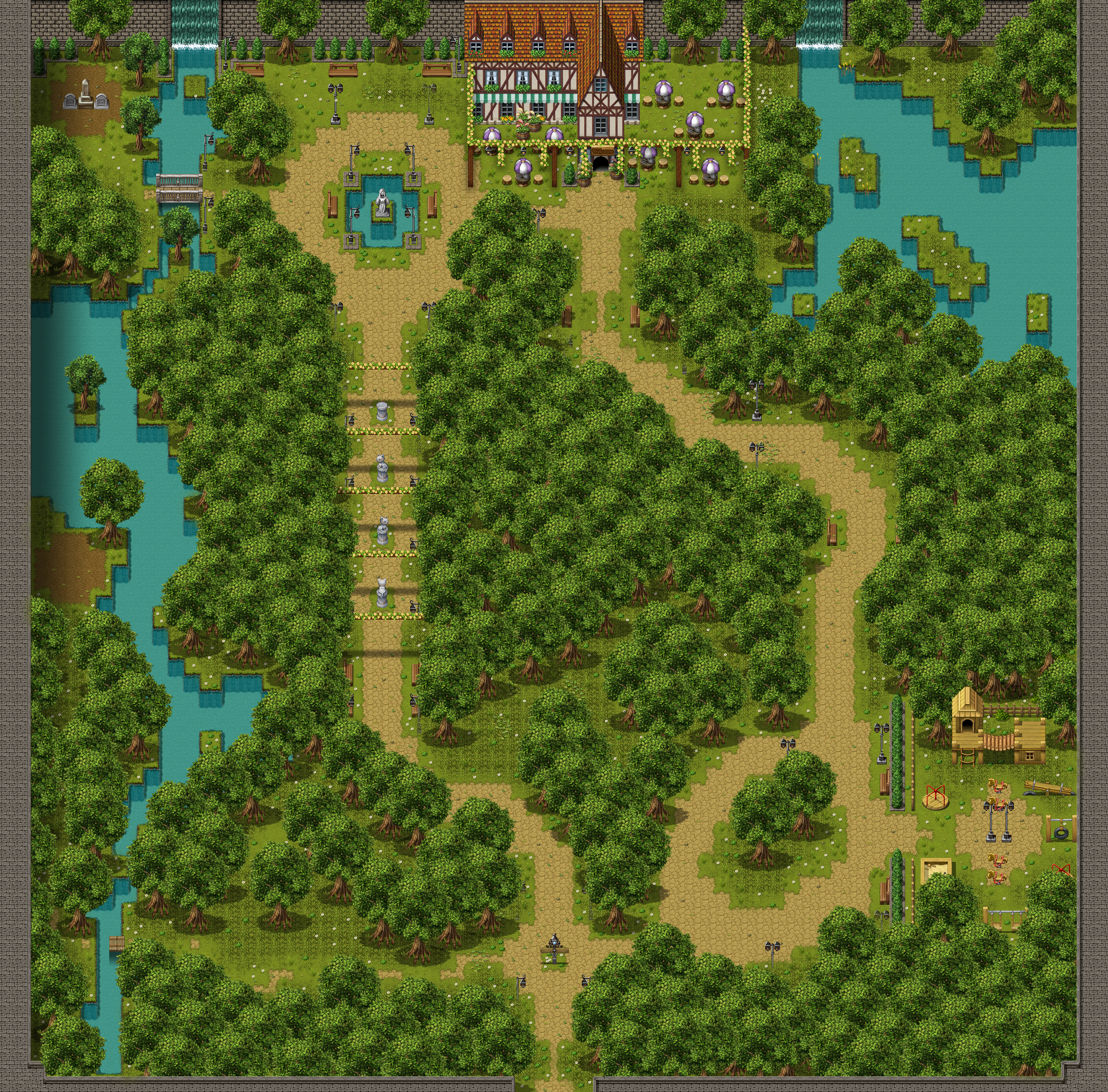 [VXAce] Paradise Lost Map064